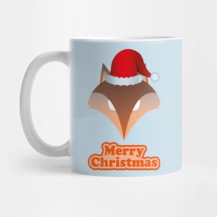 Merry Christmas Fox Mug